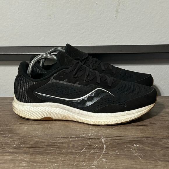 Saucony Freedom 4 Women’s Athletic Running Shoes Sneakers Size 9 Black - Picture 3 of 8